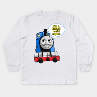 "I'm a Really Useful Engine!" Thomas Kids Long Sleeve T-Shirt